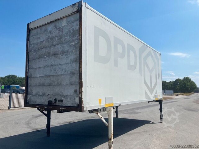 Swap body trailer SPIER Wechselbrücke Koffer