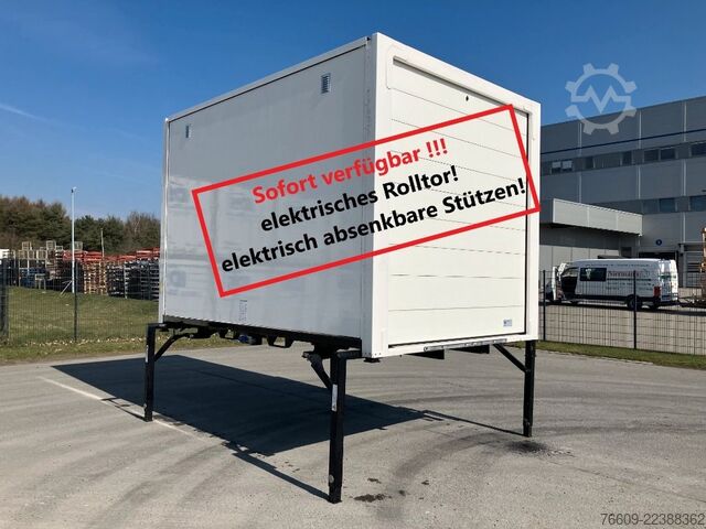 Swap body trailer KRONE Wechselbrücke Koffer