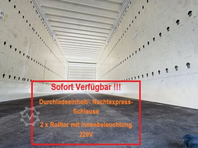 Anhänger-Wechselpritsche KRONE Heck & Front Alu.- Rolltor