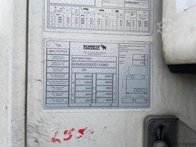 Kühl-/Tiefkühltransport Schmitz Cargobull Fridge Thermoking SLXe Spectrum / Multitemp / S...