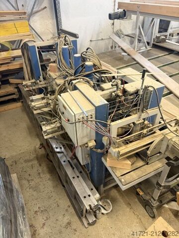 Finger jointing line GOETZINGER Keilzinkenanlage