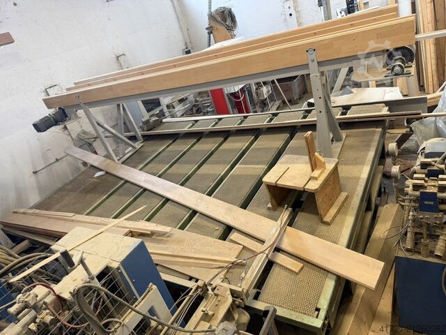Finger jointing line GOETZINGER Keilzinkenanlage