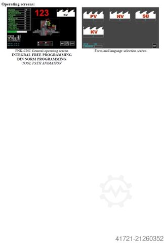 Band saw sharpener WINTER BANDSAWMAX PNK-CNC