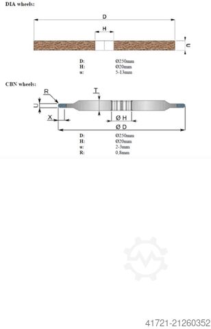 Band saw sharpener WINTER BANDSAWMAX PNK-CNC