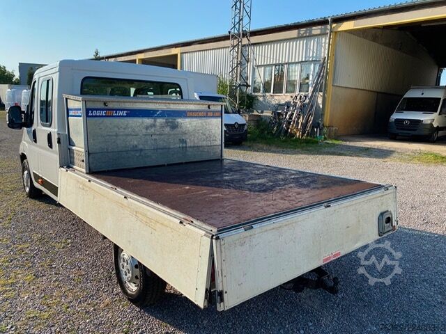 Double cab van Peugeot Boxer L3 Pritsche Doka 140 Klima