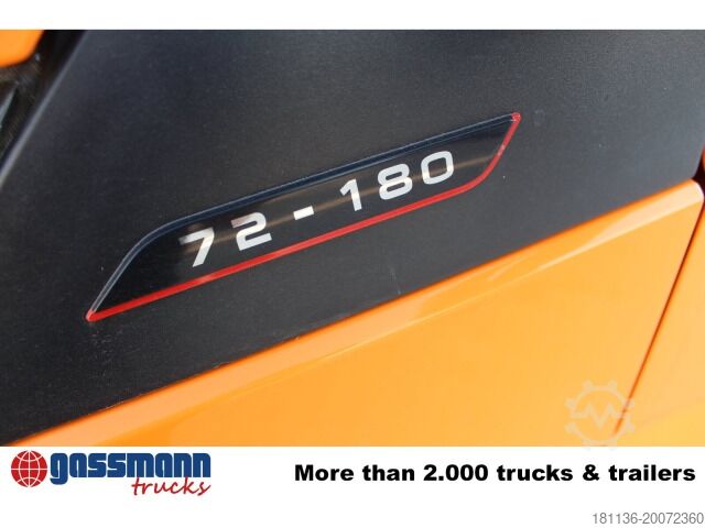 Tipper van Iveco Daily 70C18H 4x2 mit Kran HMF 340-K3, Funk