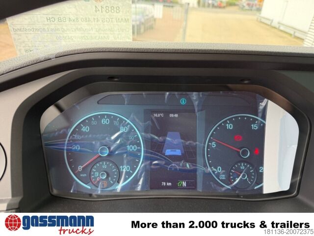 Truck chassis MAN TGS 41.480 8x4 BB CH, MEHRFACH VORHANDEN!