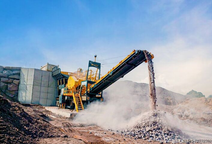 Brechanlage FABO Jaw Crusher hard stone crushing machine 180-300 t/h