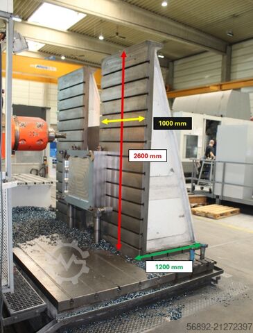 Clamping angle  2600x1000x1200mm