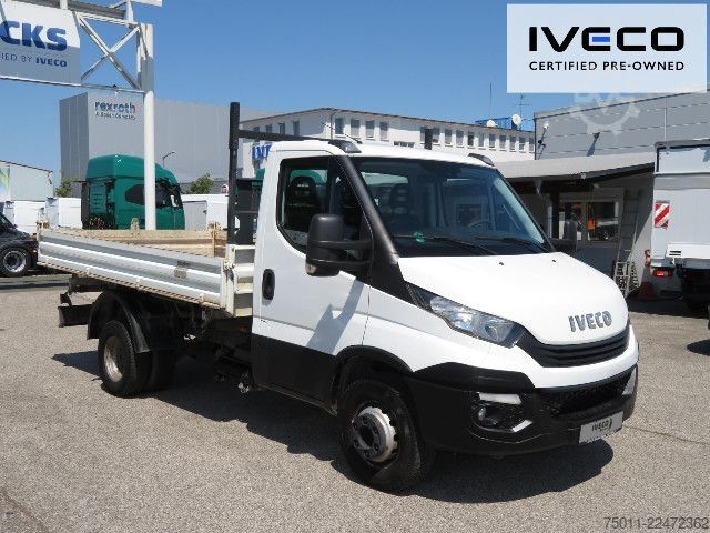 Three-way tipper van IVECO Daily 70C18K Meiller-Dreiseitenkipper, Klima