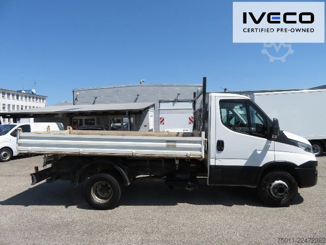 Three-way tipper van IVECO Daily 70C18K Meiller-Dreiseitenkipper, Klima