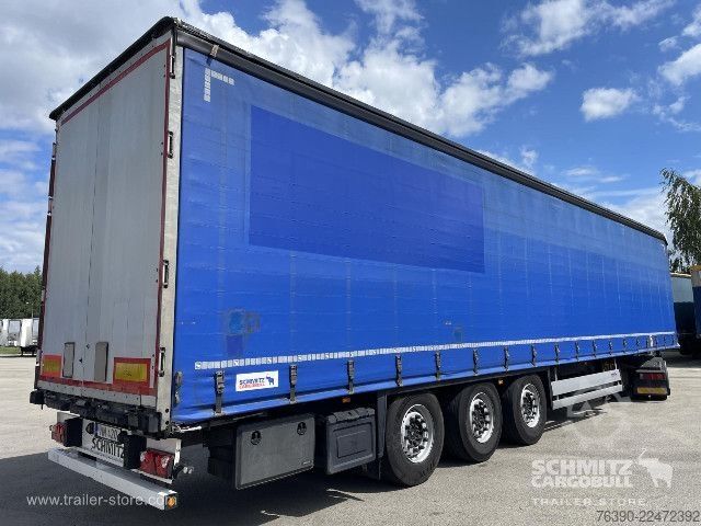Auflieger mit Pritsche & Plane Schmitz Cargobull Semitrailer Curtainsider Standard