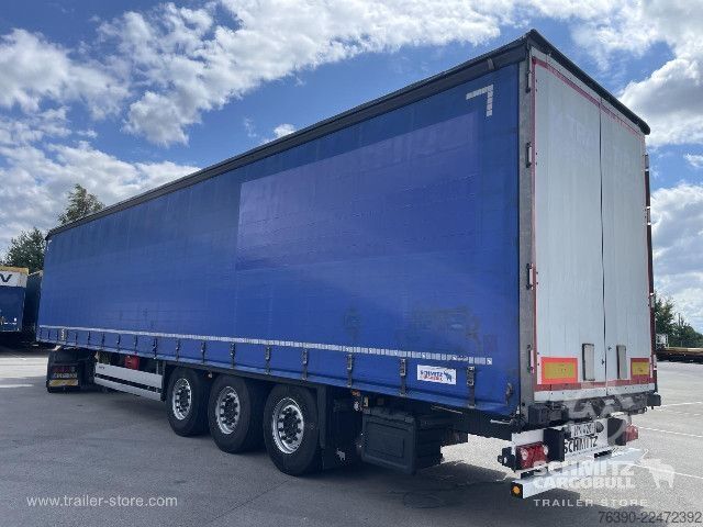 Auflieger mit Pritsche & Plane Schmitz Cargobull Semitrailer Curtainsider Standard