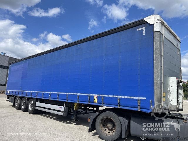 Auflieger mit Pritsche & Plane Schmitz Cargobull Semitrailer Curtainsider Standard