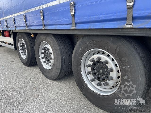 Auflieger mit Pritsche & Plane Schmitz Cargobull Semitrailer Curtainsider Standard
