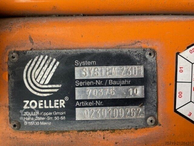 Garbage truck Mercedes-Benz 2633 6x2 Econic Faun RotoPress/EEV