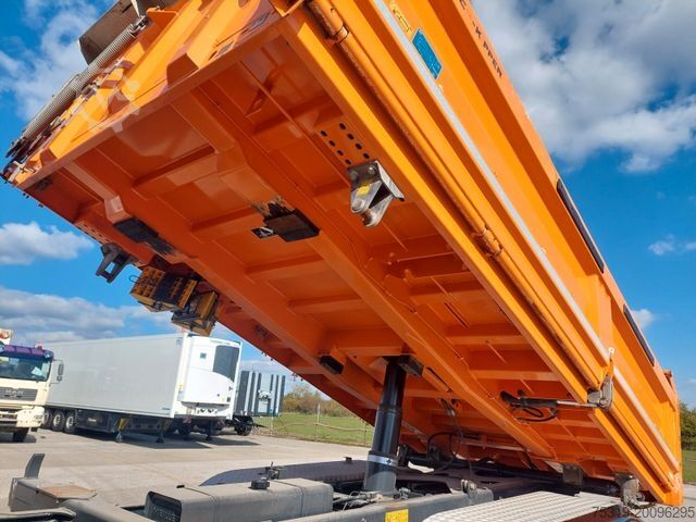 Three-sided tipper truck IVECO AD 260T46 BB Meiller Bordmatik 6x4
