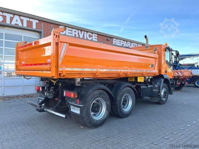 Tipper truck IVECO TRACKER AD260T50 6x4 3-Achs Kipper Schalter, Bla