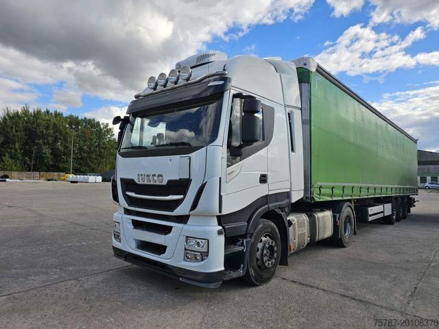 Standard tractor unit IVECO 480 Stralis, Euro 6, 2 Kreishydr, Retarder
