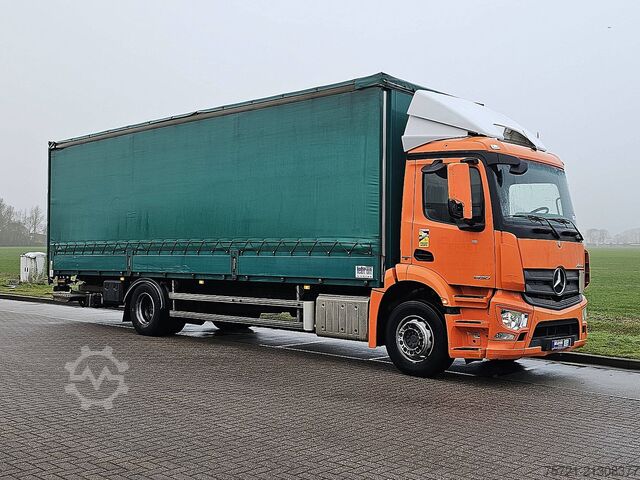 Sliding tarpaulin MERCEDES-BENZ ANTOS 1830 Folding taillift