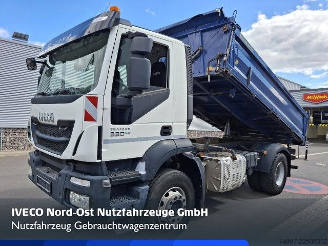 Three-sided tipper truck IVECO AD190T33 EVI_C / Schalter / Meiller