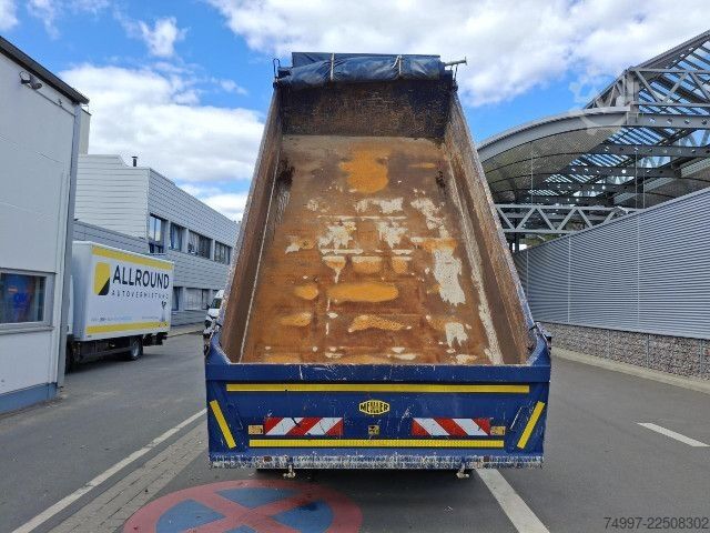 Three-sided tipper truck IVECO AD190T33 EVI_C / Schalter / Meiller