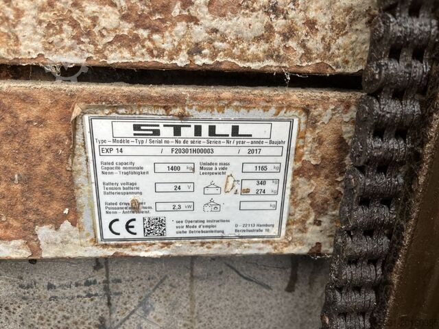 Pedestrian Stacker Still EXP14
