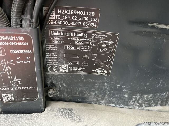 Diesel Forklift Linde H50D-01