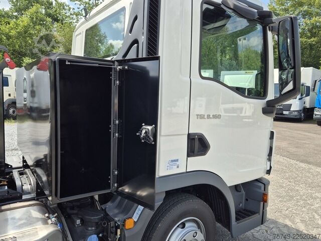 Abrollkipper Transporter man TGL 8.190 BL City Abollkipper Powermatic