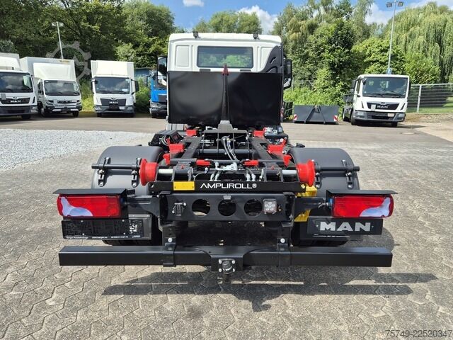 Abrollkipper Transporter man TGL 8.190 BL City Abollkipper Powermatic