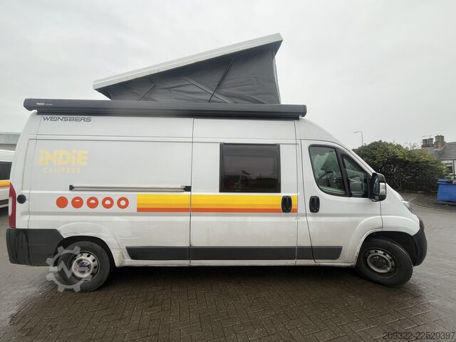 Wohnwagen/Wohnmobil Fiat Ducato Weinsberg Carabus 2024 | Cambio manuale | Tetto a soffietto