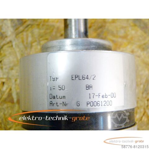 Control unit Groschopp WK 1698109 Motor mit Getriebe EPL64/2