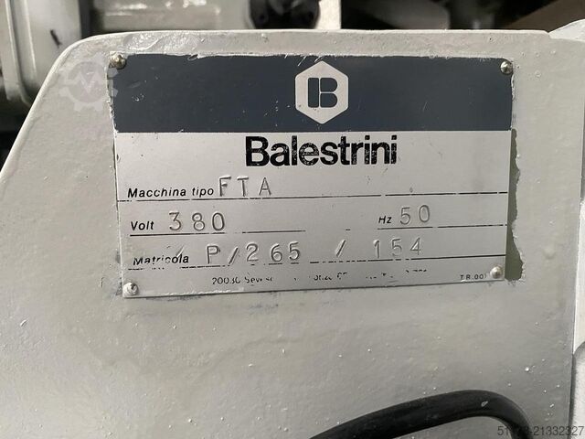 Balestrini FTA Zapfenfräs-, Fräs- und Bohrmaschine Balestrini FTA
