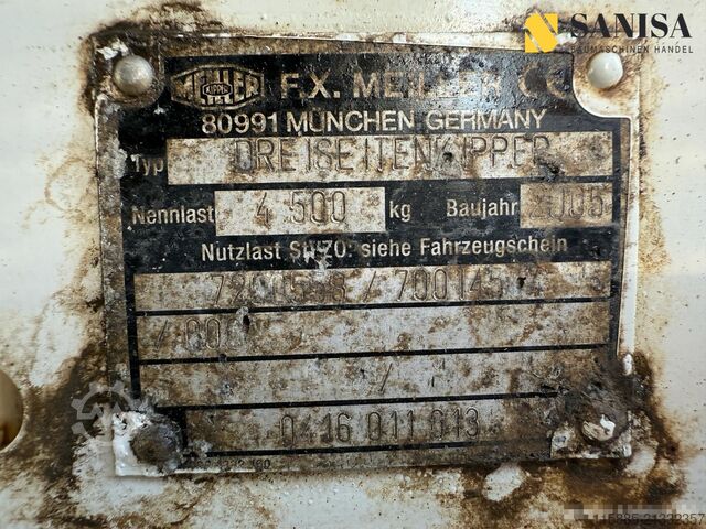 Dreiseitenkipper Iveco 80E18/Meiller Aufbau/Dreiseitenkipper