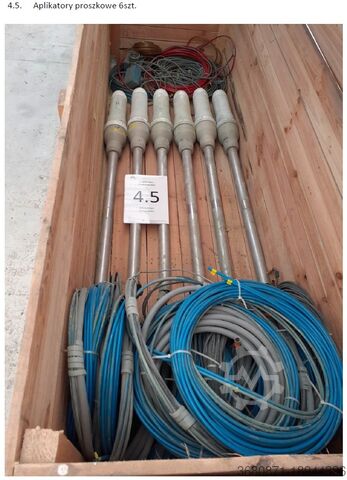 Automatic powder coating system  