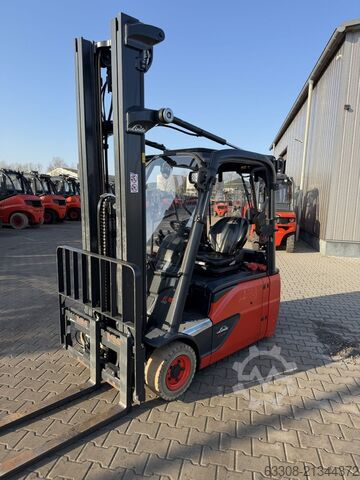 Electric 3-wheel forklift Linde E16L-02