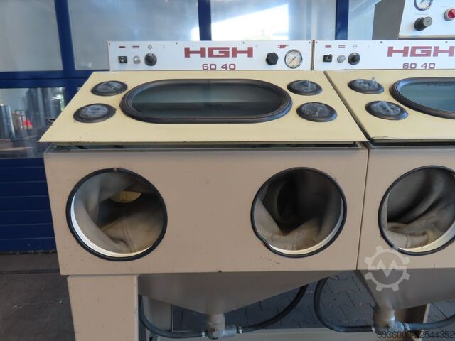 Lapping spray cabin HGH 60 40 DUO