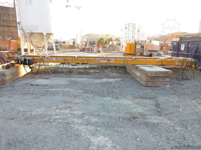 Cranesky crane, overhead crane, crane runway, span 9485 mm KONE Hallenkran Brückenkran Kran 3,2t NL 3200Kg Portalkran Kran 9600mm Hub 6m