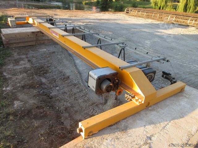 Cranesky crane, overhead crane, crane runway, span 9485 mm KONE Hallenkran Brückenkran Kran 3,2t NL 3200Kg Portalkran Kran 9600mm Hub 6m