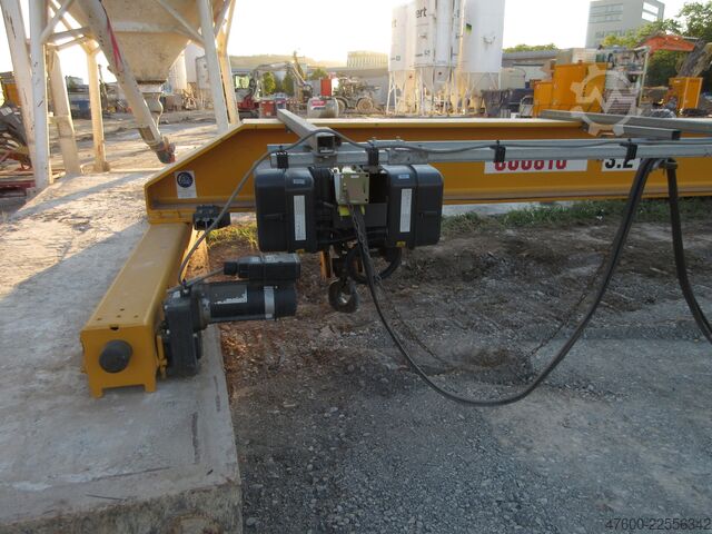 Cranesky crane, overhead crane, crane runway, span 9485 mm KONE Hallenkran Brückenkran Kran 3,2t NL 3200Kg Portalkran Kran 9600mm Hub 6m