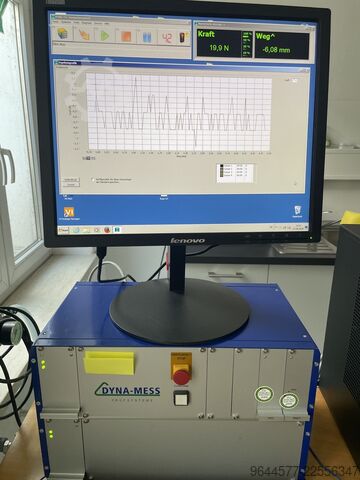 Cycle test machine with temperature chamber Dyna-Mess TP 10 kN HF