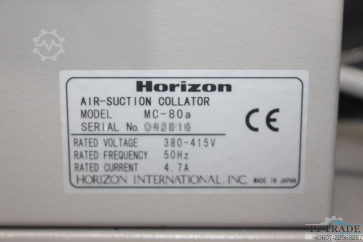 Booklet Maker / Brochure Finishing Horizon MC-80a MC-80m SPF-11 FC-11