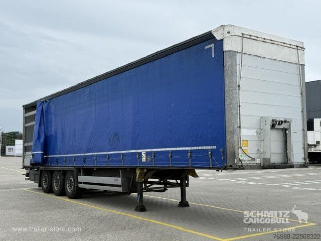 Auflieger mit Pritsche & Plane Schmitz Cargobull Curtainsider Bordwandsider