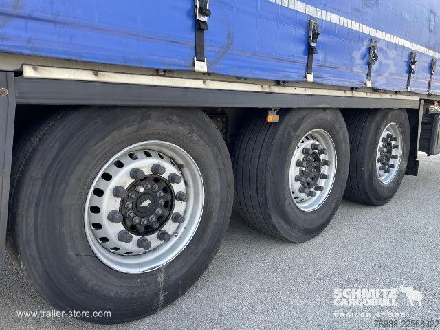 Auflieger mit Pritsche & Plane Schmitz Cargobull Curtainsider Bordwandsider