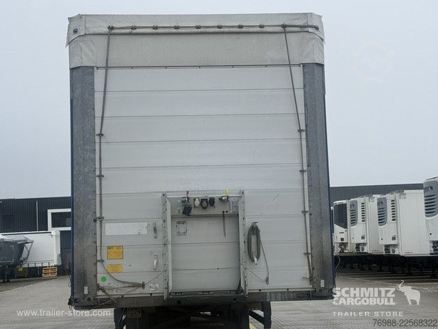 Auflieger mit Pritsche & Plane Schmitz Cargobull Curtainsider Bordwandsider