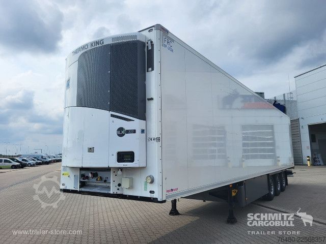Kühlauflieger Schmitz Cargobull Tiefkühlkoffer Blumen