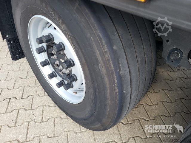 Kühlauflieger Schmitz Cargobull Tiefkühlkoffer Blumen