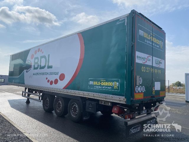 Kofferauflieger Trouillet Semitrailer Dryfreight Standard