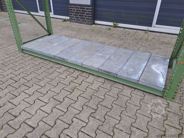 Steel panels shelf SSI Schäfer / f. Rahmentiefe 950mm / passend für Traversenlänge 2.700 mm