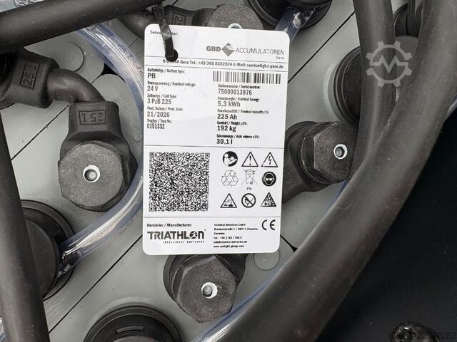 Hochhubwagen Toyota SWE 120 / Akku neu!